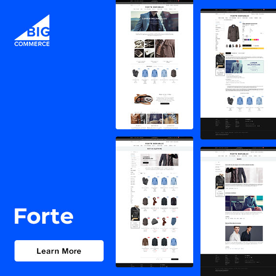 BigCommerce - Forte Theme